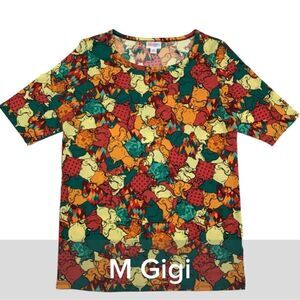 LuLaRoe Disney Gigi Top Oogie Boogie Print NBC - Size Medium